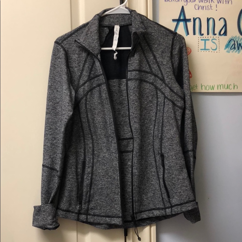 Lululemon dark gray jacket